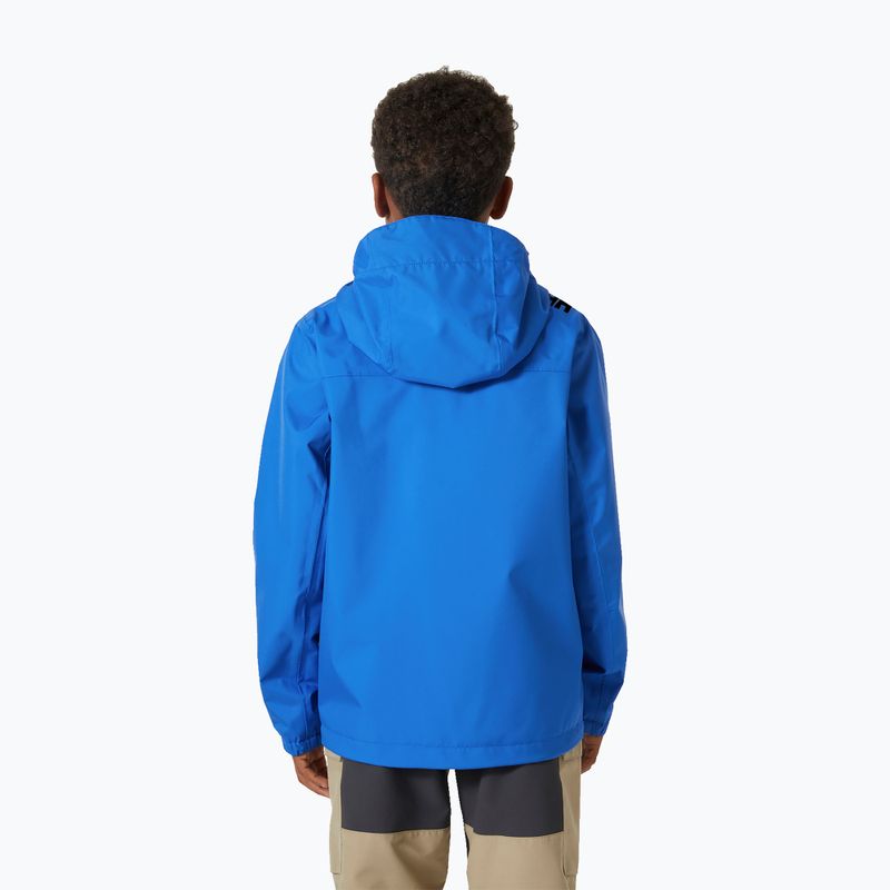 Kinder Segeljacke Helly Hansen Crew Hooded JR cobalt 2.0 2