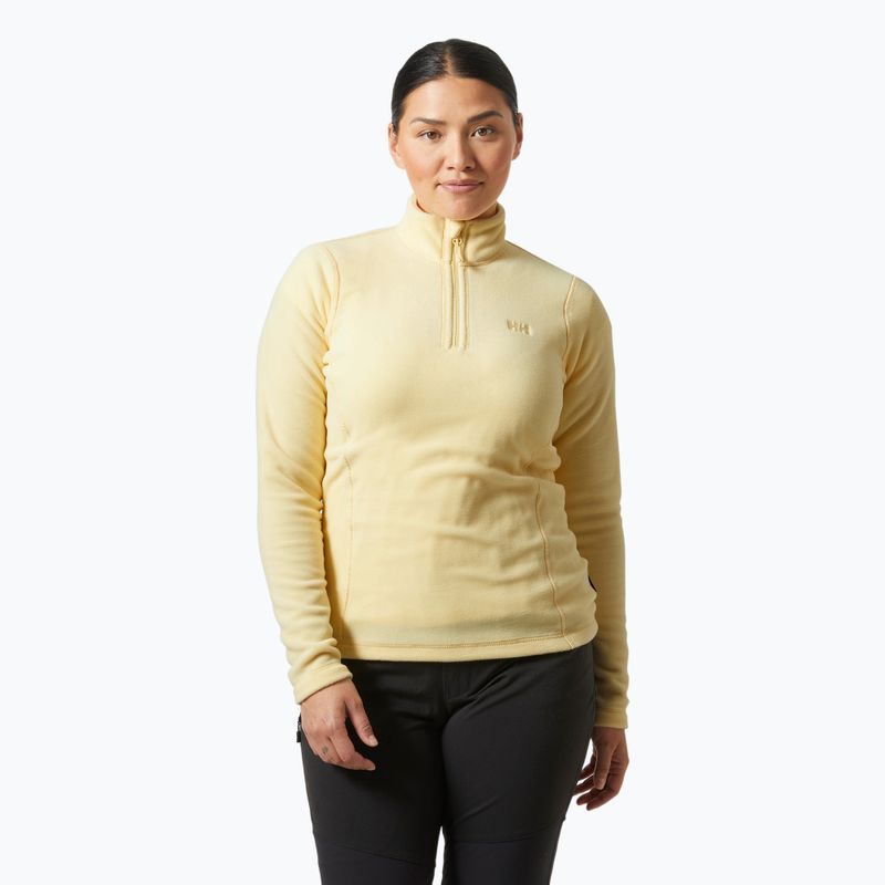 Damen-Trekkingjacke Helly Hansen Daybreaker 1/2 Zip gelb creme