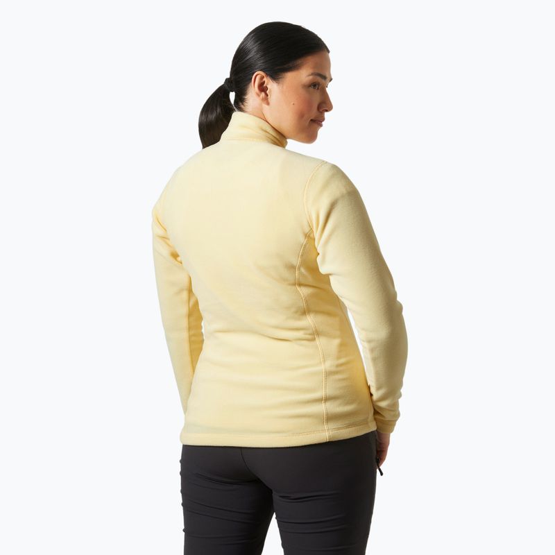 Damen-Trekkingjacke Helly Hansen Daybreaker 1/2 Zip gelb creme 2