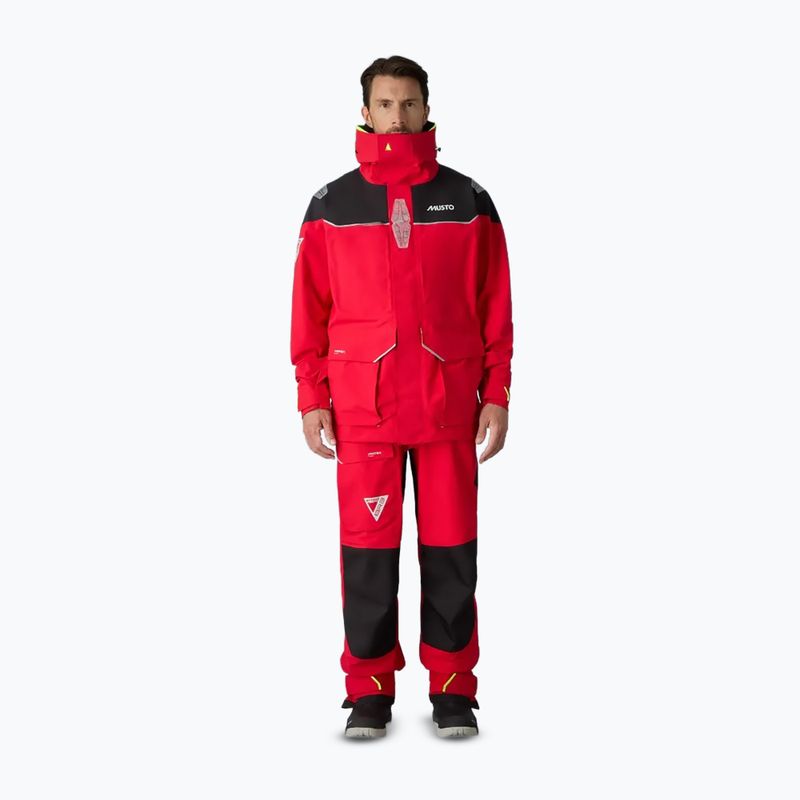 Herren Musto BR3 Pertex Offshore wahr rot Segeljacke