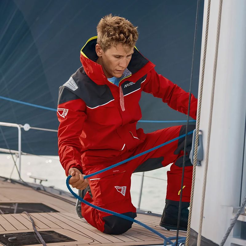 Herren Musto BR3 Pertex Offshore wahr rot Segeljacke 12