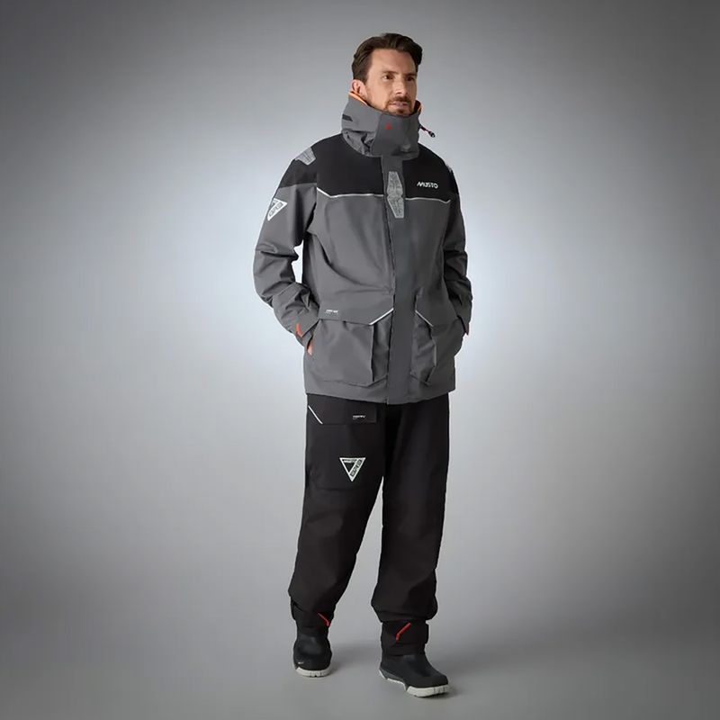 Musto BR3 Pertex Offshore Herren Segeljacke anthrazit 4