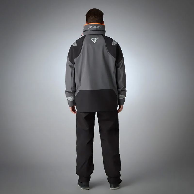 Musto BR3 Pertex Offshore Herren Segeljacke anthrazit 5
