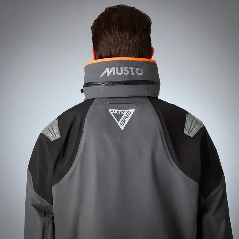 Musto BR3 Pertex Offshore Herren Segeljacke anthrazit 7