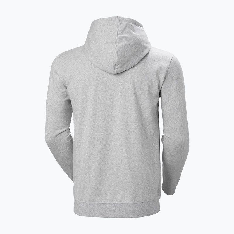 Herren Hoodie Sweatshirt Helly Hansen Nord Graphic Pull Over Hoodie grey melang 2