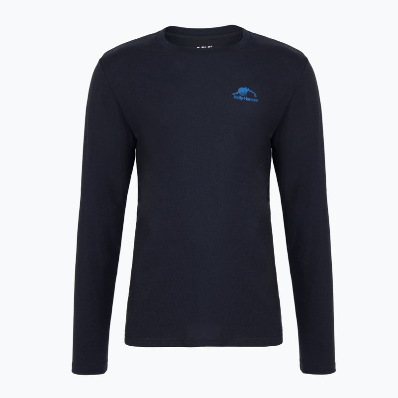 Trekking Longsleeve Herren Helly Hansen Nord Graphic navy