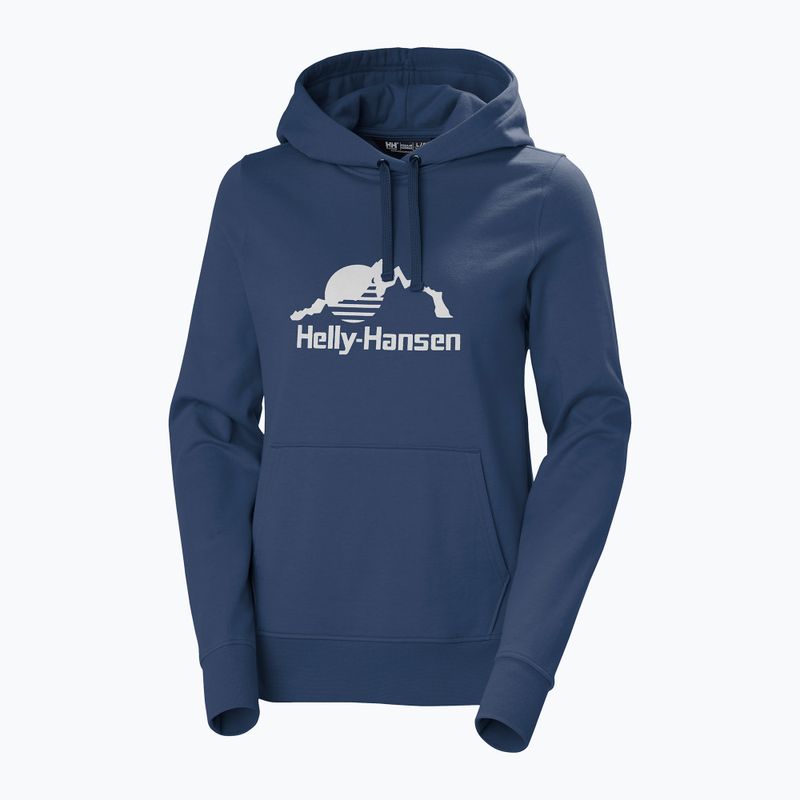 Frauen Helly Hansen Nord Grafik Pullover Hoodie Ozean 5