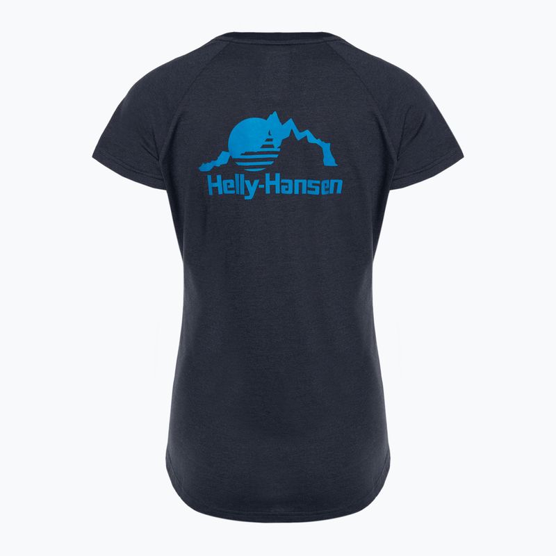 Helly Hansen Nord Graphic Drop Damen-T-Shirt navy 2