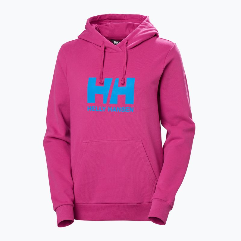 Helly Hansen Damen Sweatshirt HH Logo Hoodie 2.0 magenta 2.0 4