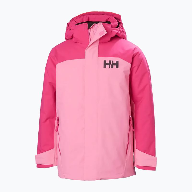 Helly Hansen Level sugar rosa Kinder-Skijacke 7