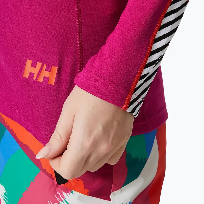 Damen-Thermoaktivshirt Helly Hansen Lifa Active Stripe Crew magenta 2.0 3