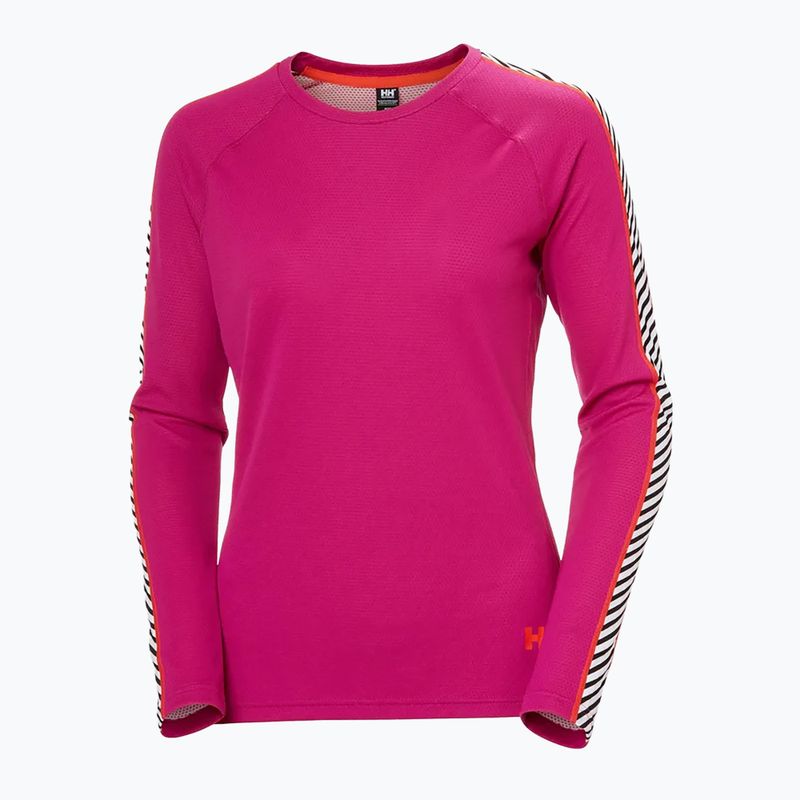 Damen-Thermoaktivshirt Helly Hansen Lifa Active Stripe Crew magenta 2.0 4