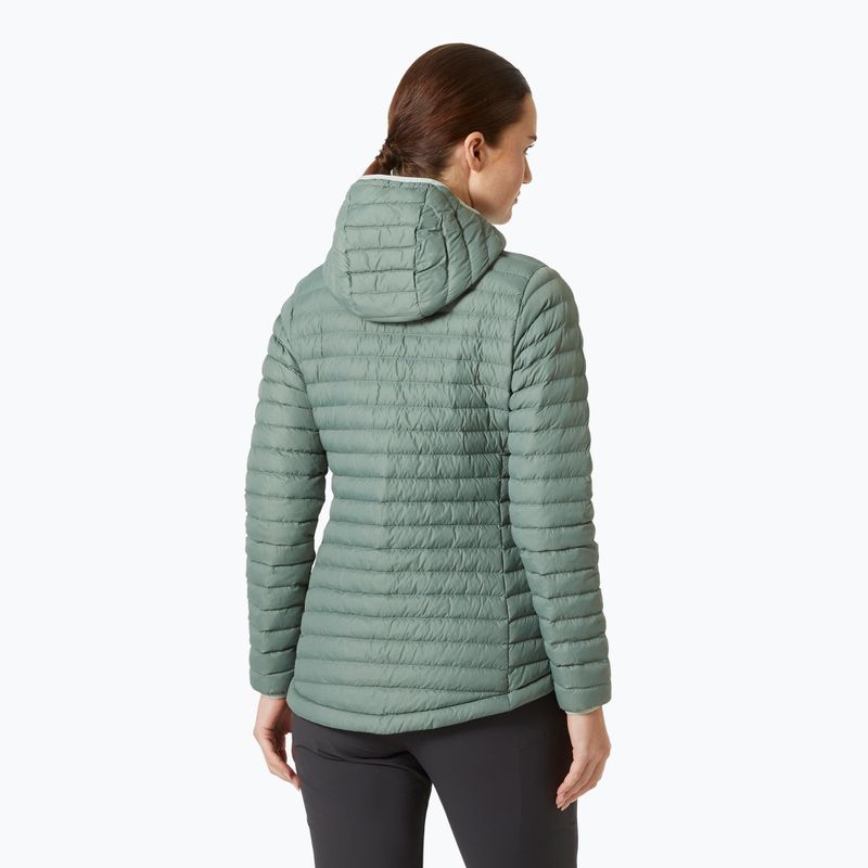 Helly Hansen Damen Daunenjacke Sirdal Hooded Insulator grau Kaktus 2