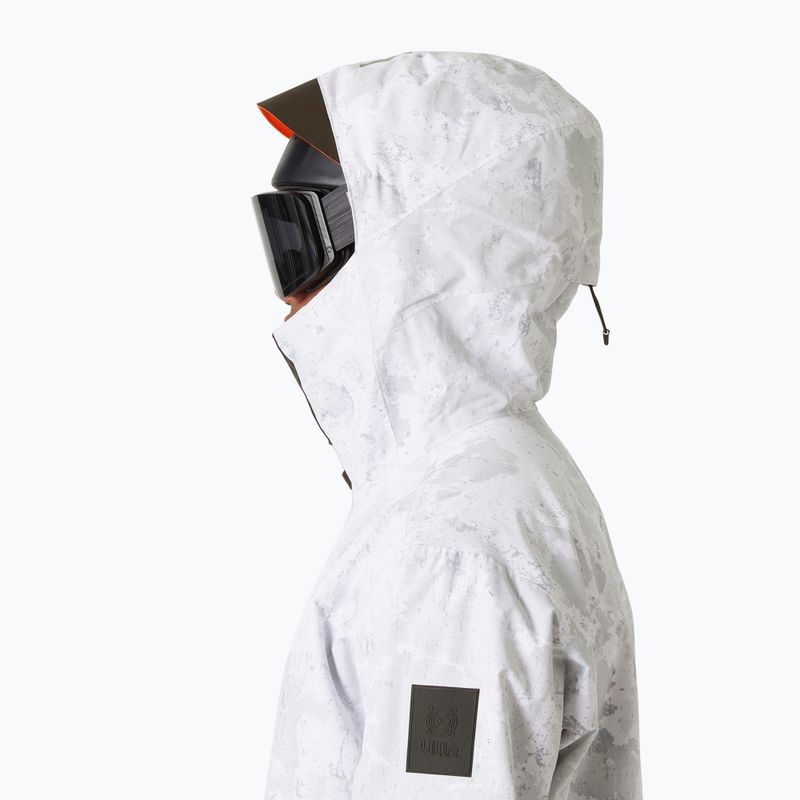 Skijacke Herren Helly Hansen Ullr D Insulated Anorak grey fog snow camo aop 3
