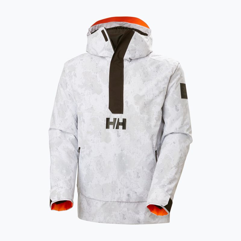 Skijacke Herren Helly Hansen Ullr D Insulated Anorak grey fog snow camo aop 9