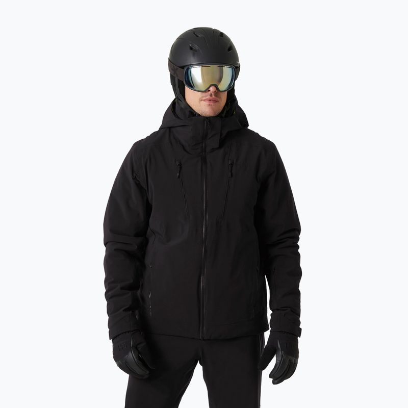 Herren-Skijacke Helly Hansen Alpha 4.0 schwarz