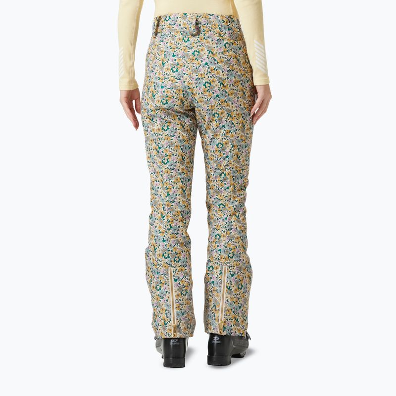 Damen Skihose Helly Hansen St. Moritz Insulated 2.0 sand floral aop 2