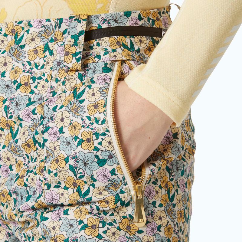 Damen Skihose Helly Hansen St. Moritz Insulated 2.0 sand floral aop 3