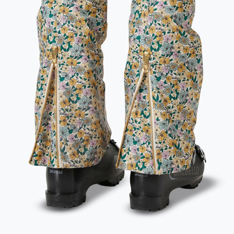 Damen Skihose Helly Hansen St. Moritz Insulated 2.0 sand floral aop 4