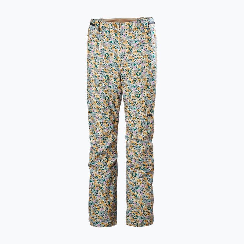 Damen Skihose Helly Hansen St. Moritz Insulated 2.0 sand floral aop 5