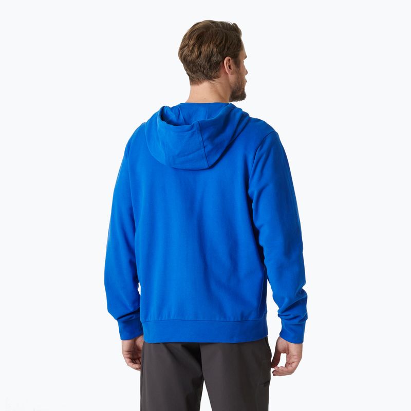 Herren Helly Hansen HH Logo Full Zip Hoodie 2.0 cobalt 2.0 Sweatshirt 2