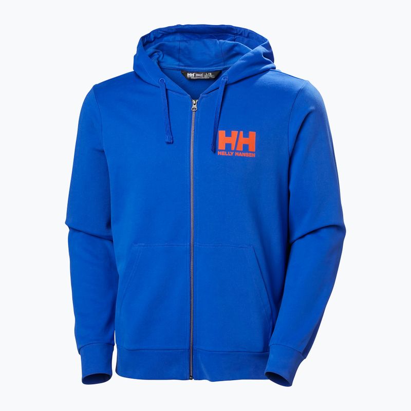 Herren Helly Hansen HH Logo Full Zip Hoodie 2.0 cobalt 2.0 Sweatshirt 4