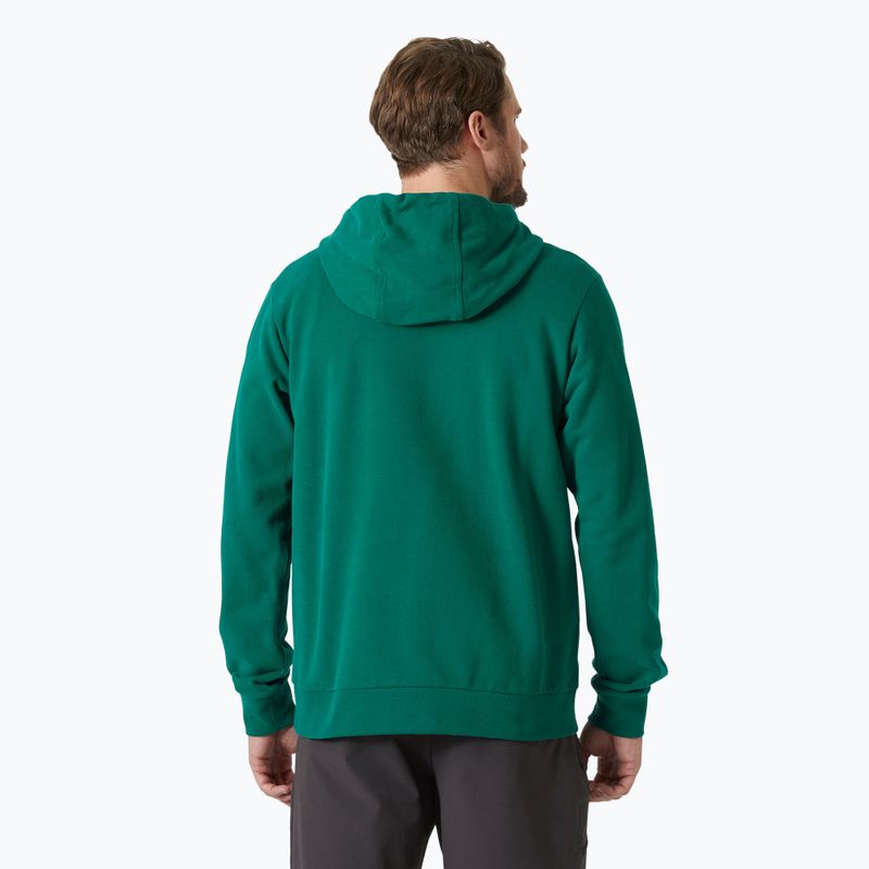 Herren Helly Hansen HH Logo Hoodie 2.0 Smaragd 2