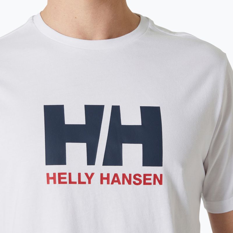 Herren Helly Hansen Logo-T-Shirt 2.0 weiß