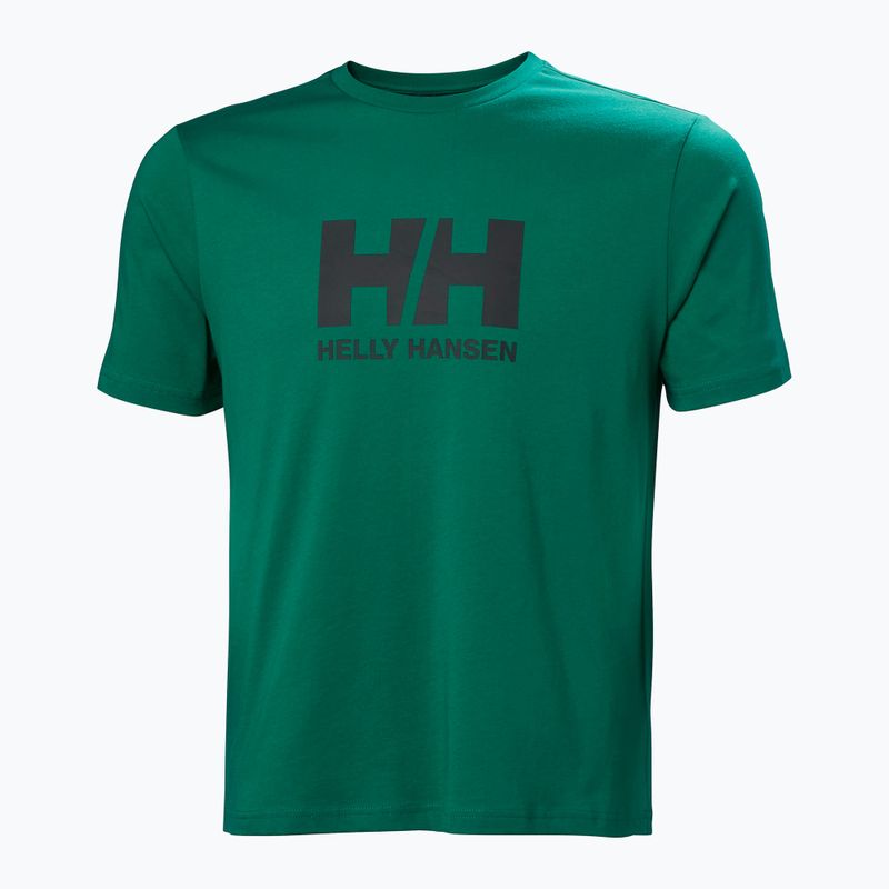 Herren Helly Hansen Logo 2.0 T-shirt smaragdgrün 4