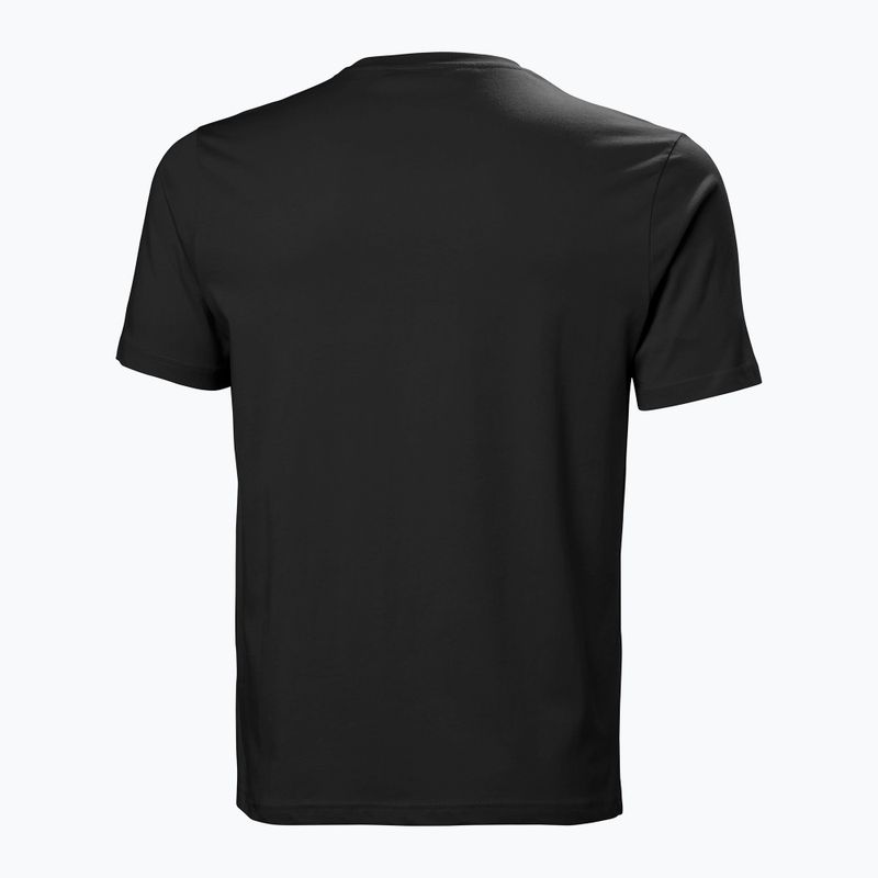 Herren Helly Hansen Logo 2.0 T-shirt schwarz 5