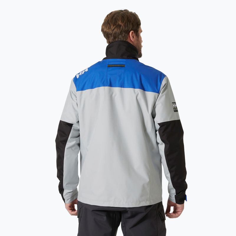 Helly Hansen Herren Segeljacke Arctic Ocean Crew Midlayer grauer Nebel 2