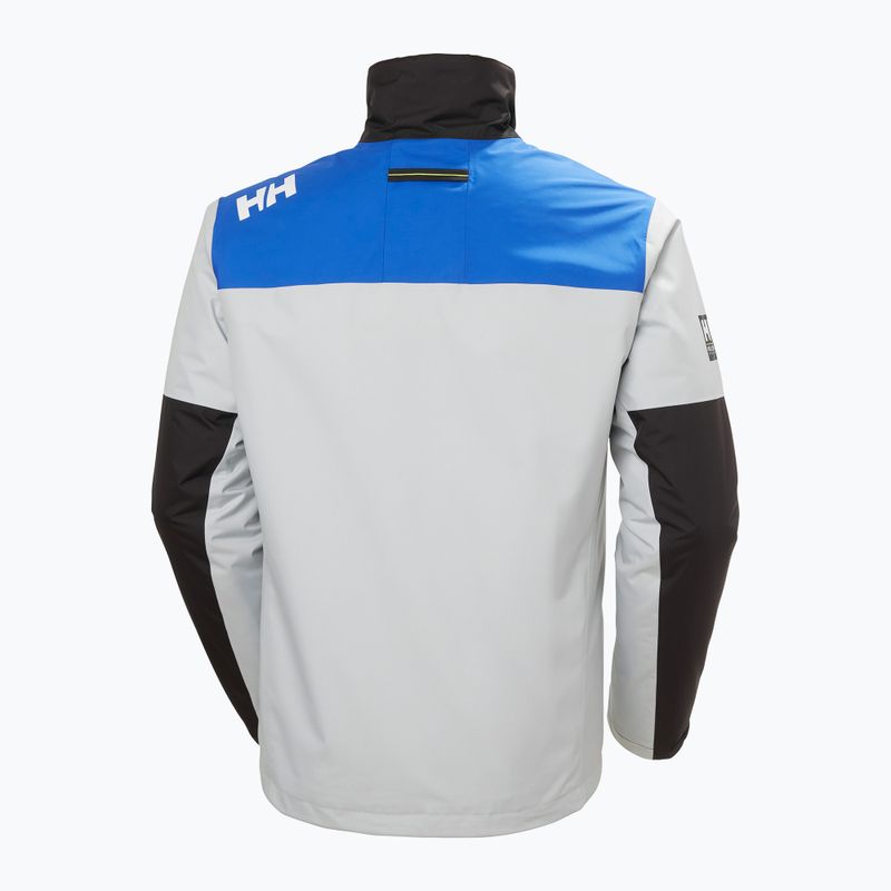 Helly Hansen Herren Segeljacke Arctic Ocean Crew Midlayer grauer Nebel 9