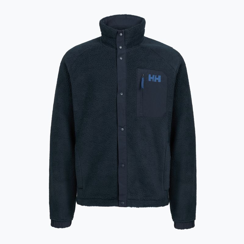 Sweatshrit Hoodie Herren Helly Hansen Panorama Pile Snap navy
