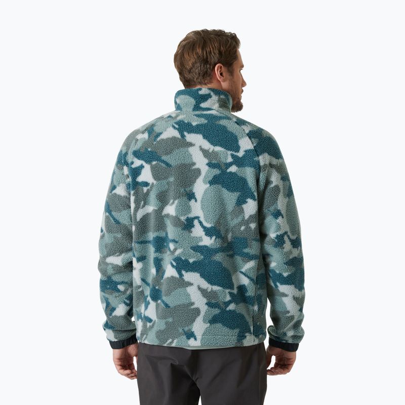 Sweatshrit Hoodie Herren Helly Hansen Panorama Pile Snap dark creek woodland camo 2