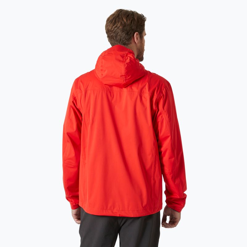 Herren Helly Hansen Momentum 3L Stretch alert rot Regenjacke 2