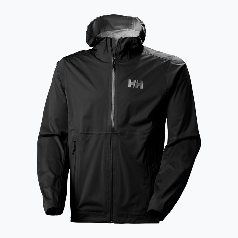 Herren Helly Hansen Momentum 3L Stretch Regenjacke schwarz 6