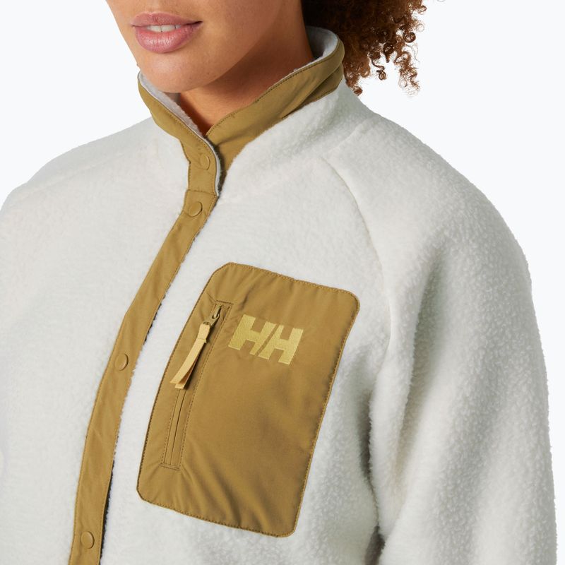 Helly Hansen Frauen Imperial Pile Snap Creme Sweatshirt 3