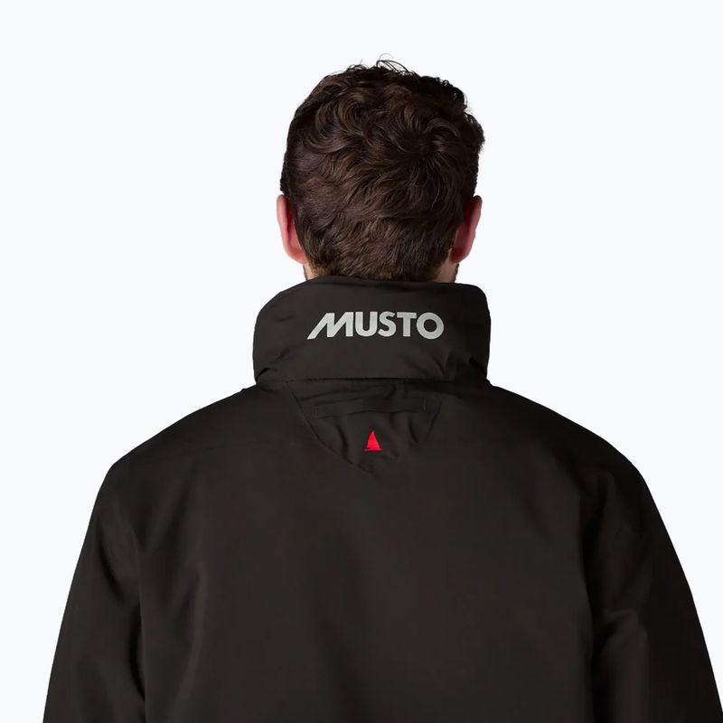 Herren Musto BR1 Primaloft Midlayer Segeljacke schwarz 7