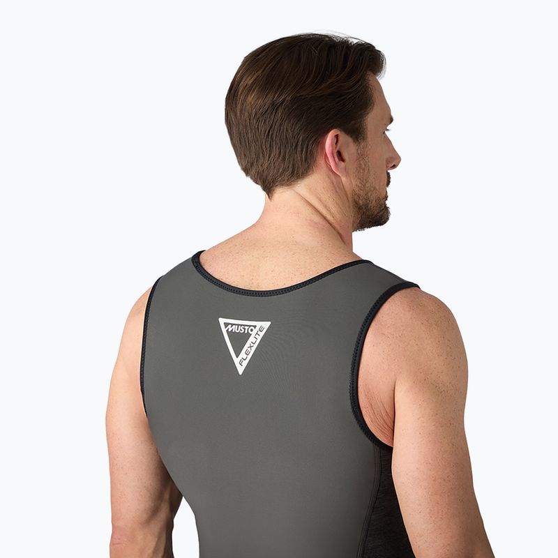 Herren Schwimm-Neoprenanzug Musto Flexlite Dynamic 2 mm Long John dark grey 10