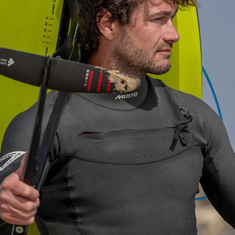 Herren Schwimm-Neoprenanzug Musto Flexlite Dynamic 3/2 mm Shorty dark grey 13