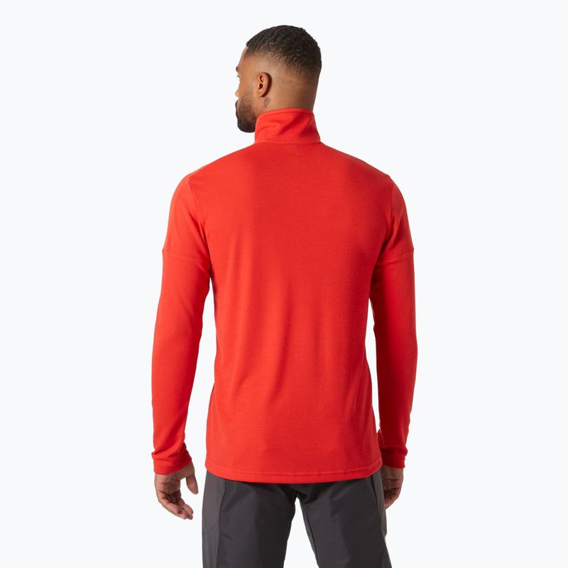 Segel Hoodie Sweatshirt Herren Helly Hansen Hp 1/2 Zip Pullover 2.0 alert red 2