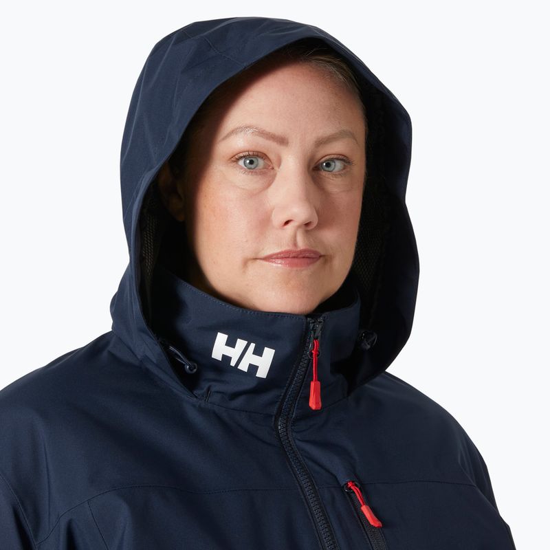 Damen Segeljacke Helly Hansen Crew Hooded Midlayer Plus 2.0 navy 3