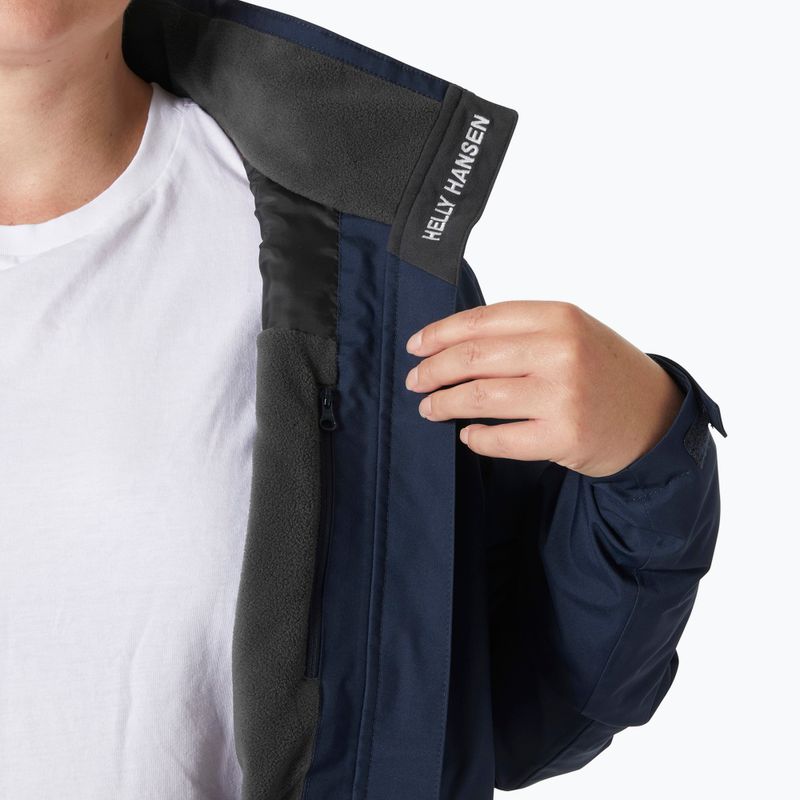 Damen Segeljacke Helly Hansen Crew Hooded Midlayer Plus 2.0 navy 8