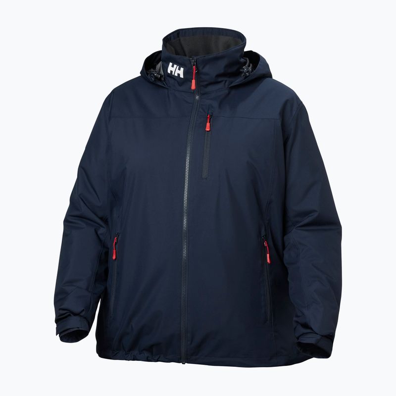 Damen Segeljacke Helly Hansen Crew Hooded Midlayer Plus 2.0 navy 9