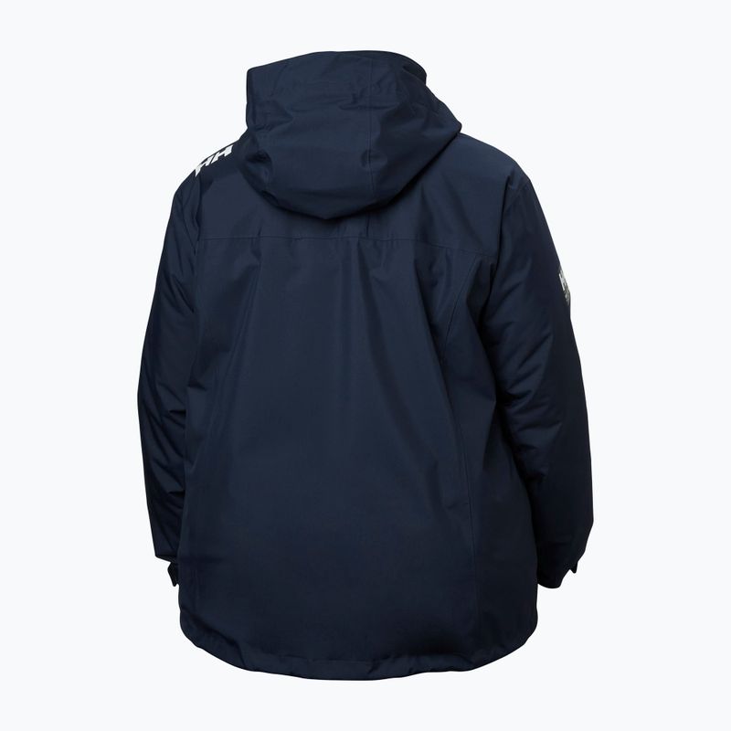Damen Segeljacke Helly Hansen Crew Hooded Midlayer Plus 2.0 navy 10