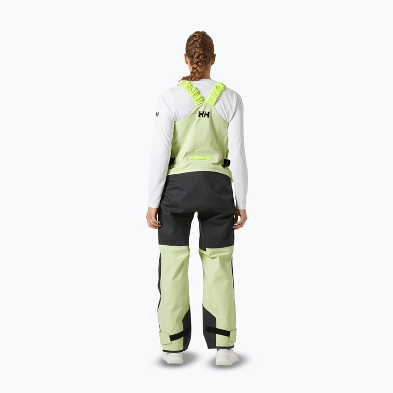Damen-Segelhose Helly Hansen Skagen Pro Bib washed lime 2