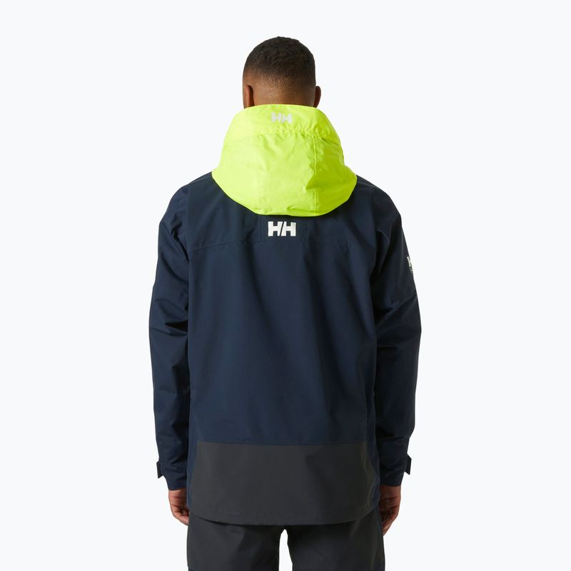 Herren Helly Hansen Pier 4.0 Regenjacke navy 2