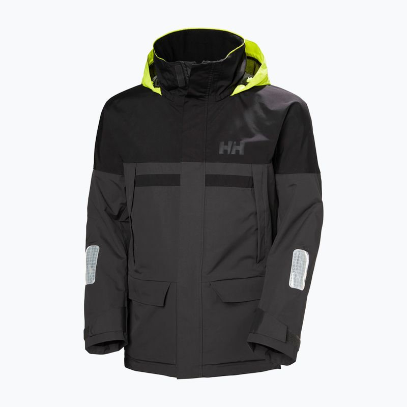 Helly Hansen Pier 4.0 Herren Regenjacke Ebenholz 10