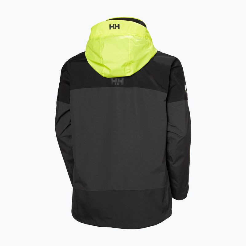 Helly Hansen Pier 4.0 Herren Regenjacke Ebenholz 11