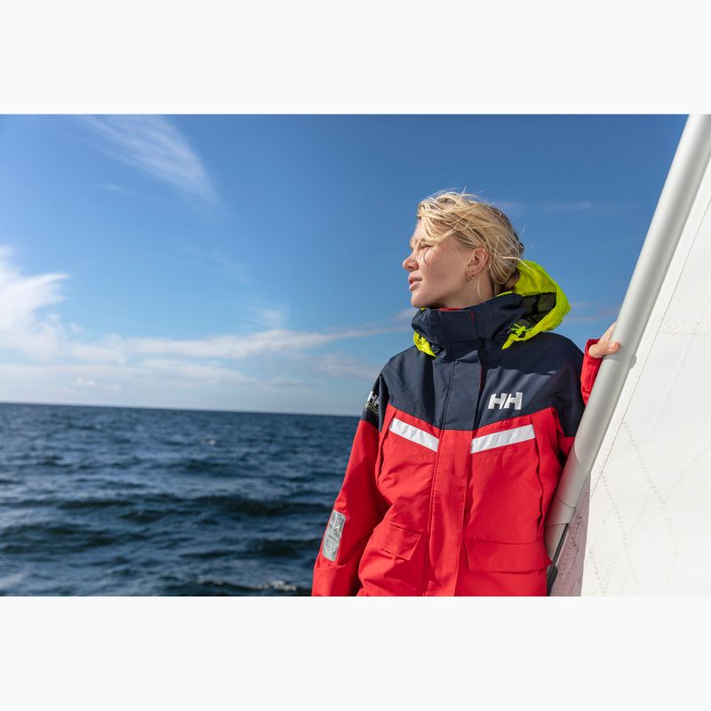 Segeljacke Damen Helly Hansen Pier 4.0 red 13